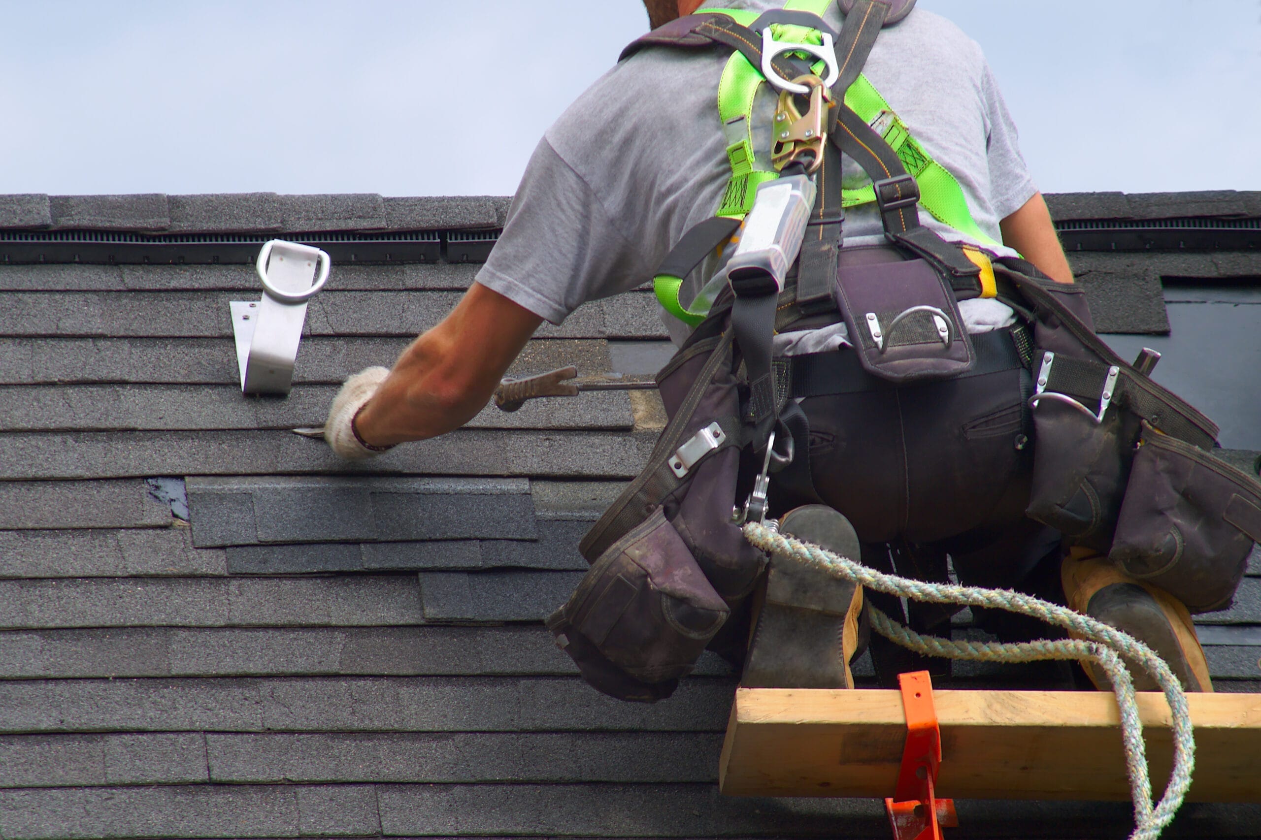 winter roof preparation in Harrison Township